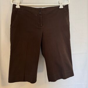 The Limited Classic Brown Cassidy Fit Women's Bermuda Shorts 6